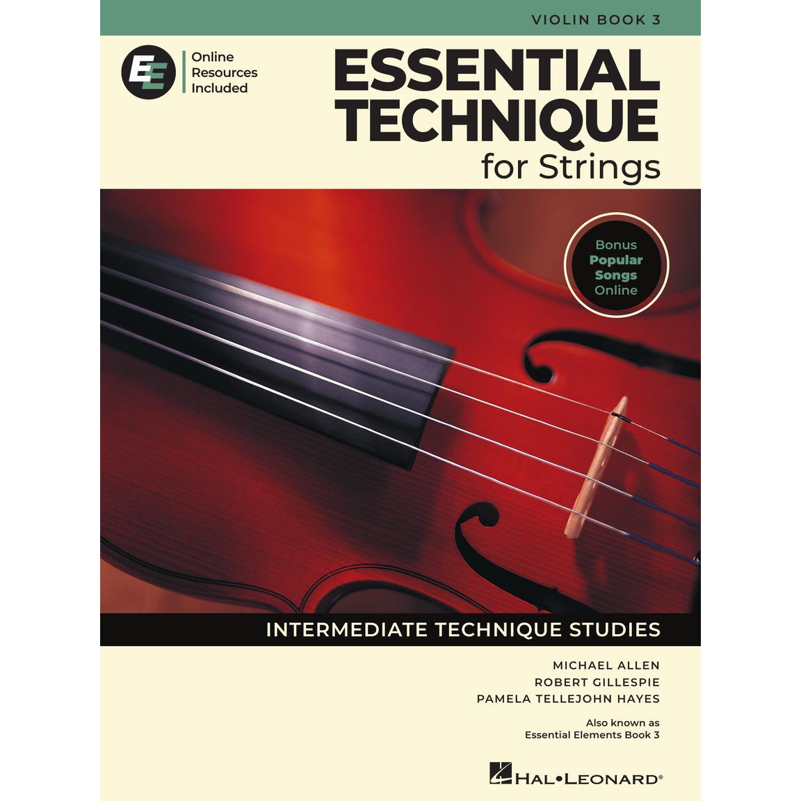 Hal Leonard Essential Technique for Strings - Book 3, Violin