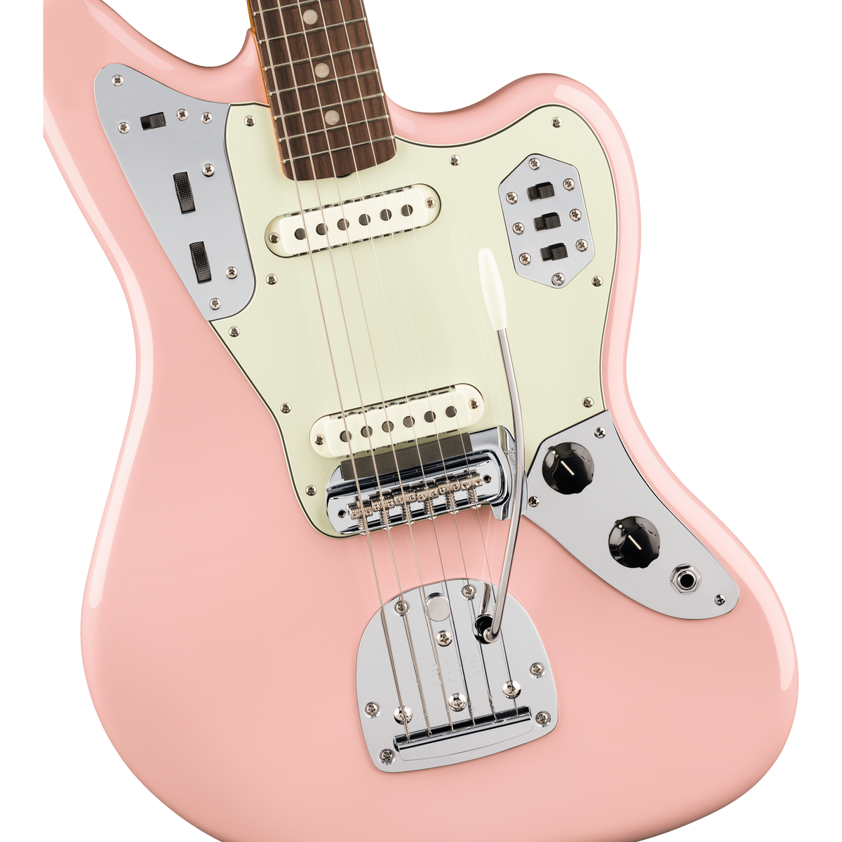 Fender Vintera III Mid '60s Jaguar Electric Guitar - Shell Pink