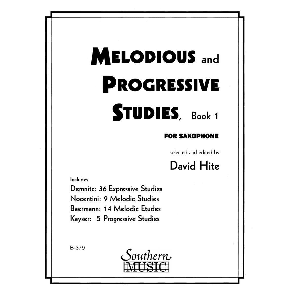 Hal Leonard - Melodious and Progressive Studies, Book 1 Saxophone