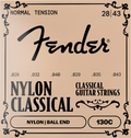 Fender 130 Classical/Nylon Guitar Strings - Ball End Normal Tension