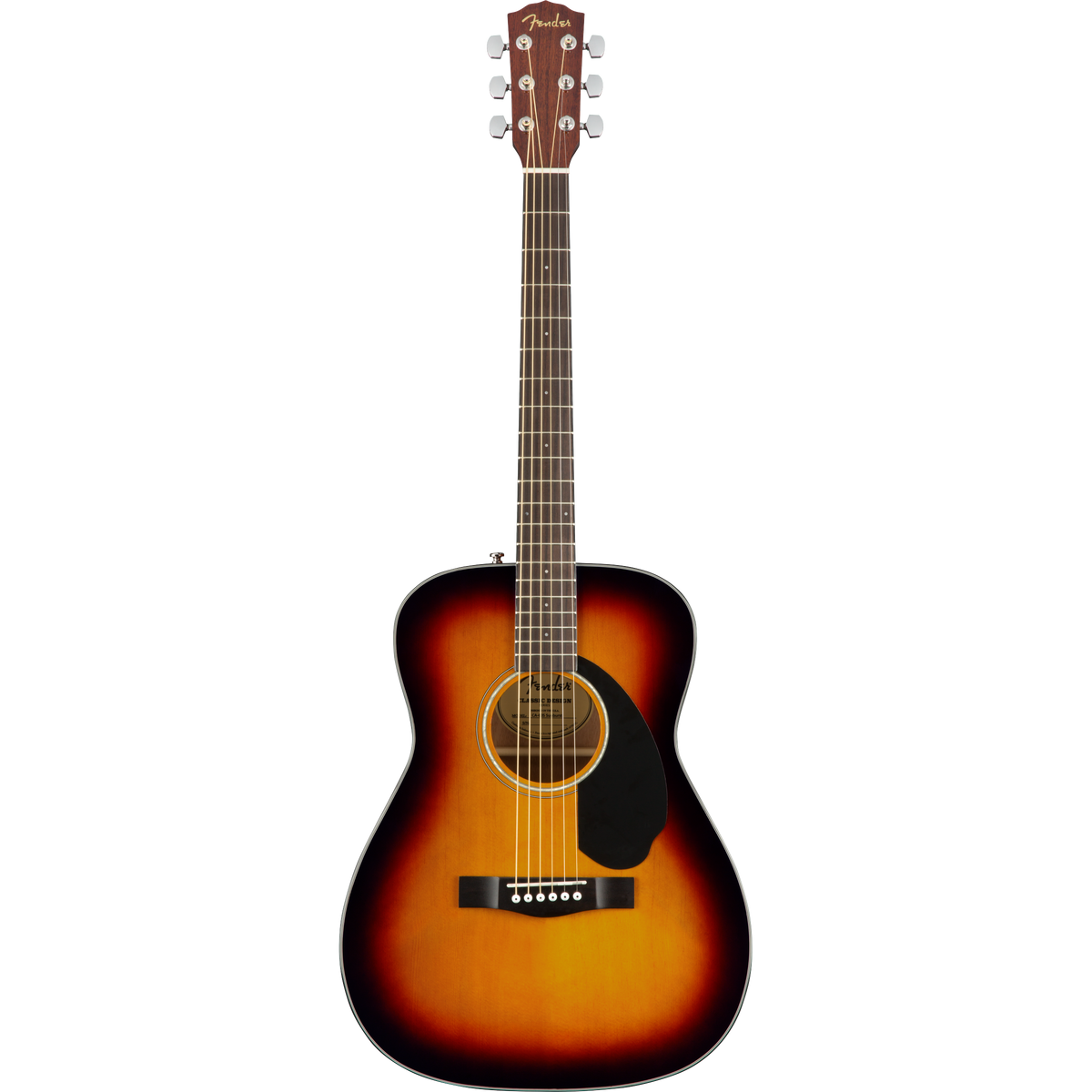 Fender CC-60S Concert Acoustic Guitar - 3-color Sunburst