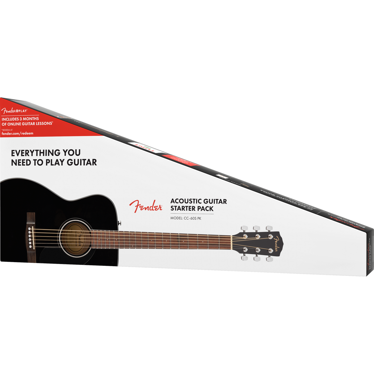 Fender CC-60S Concert Pack - Black