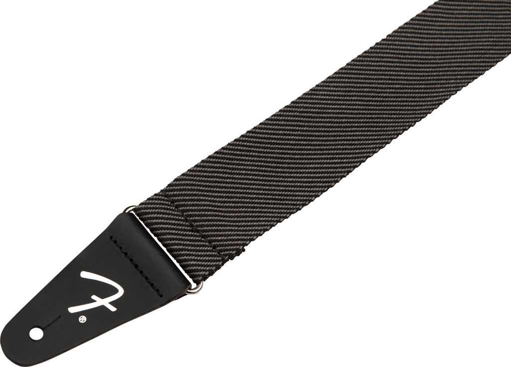 Fender Modern Tweed Guitar Strap - Gray/Black 2"