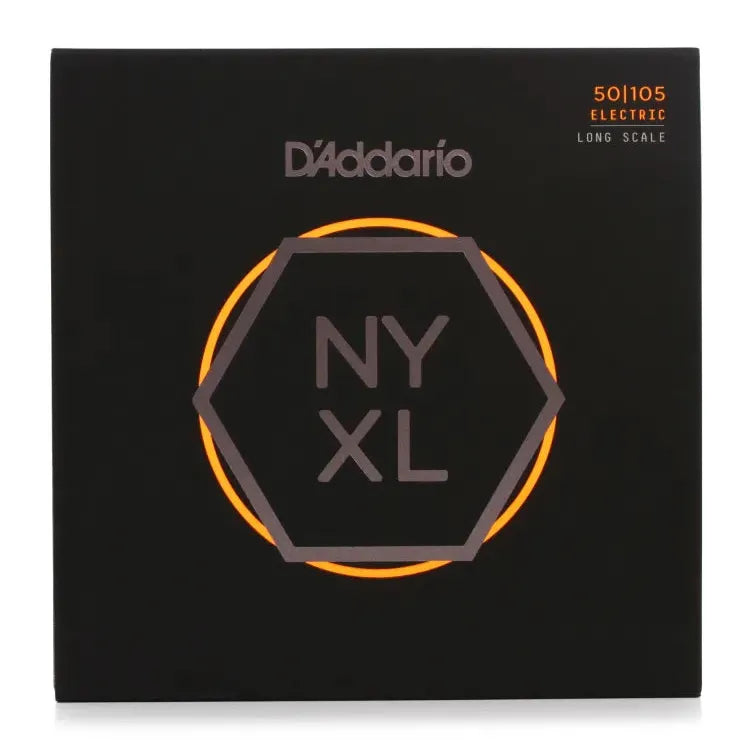 D'Addario NYXL50105 Long Scale Nickel Wound Bass Guitar Strings - .050-.105 Medium