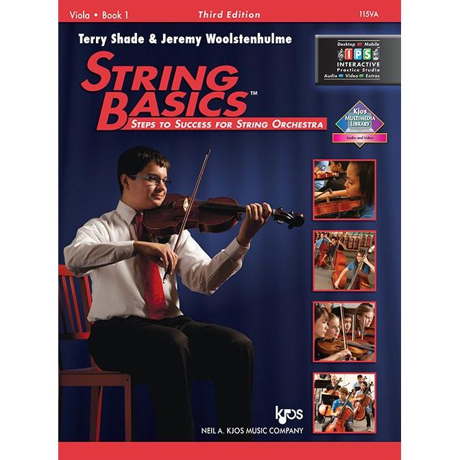 Neil A. Kjos Music - String Basics Book 1 - Viola: Steps to Success