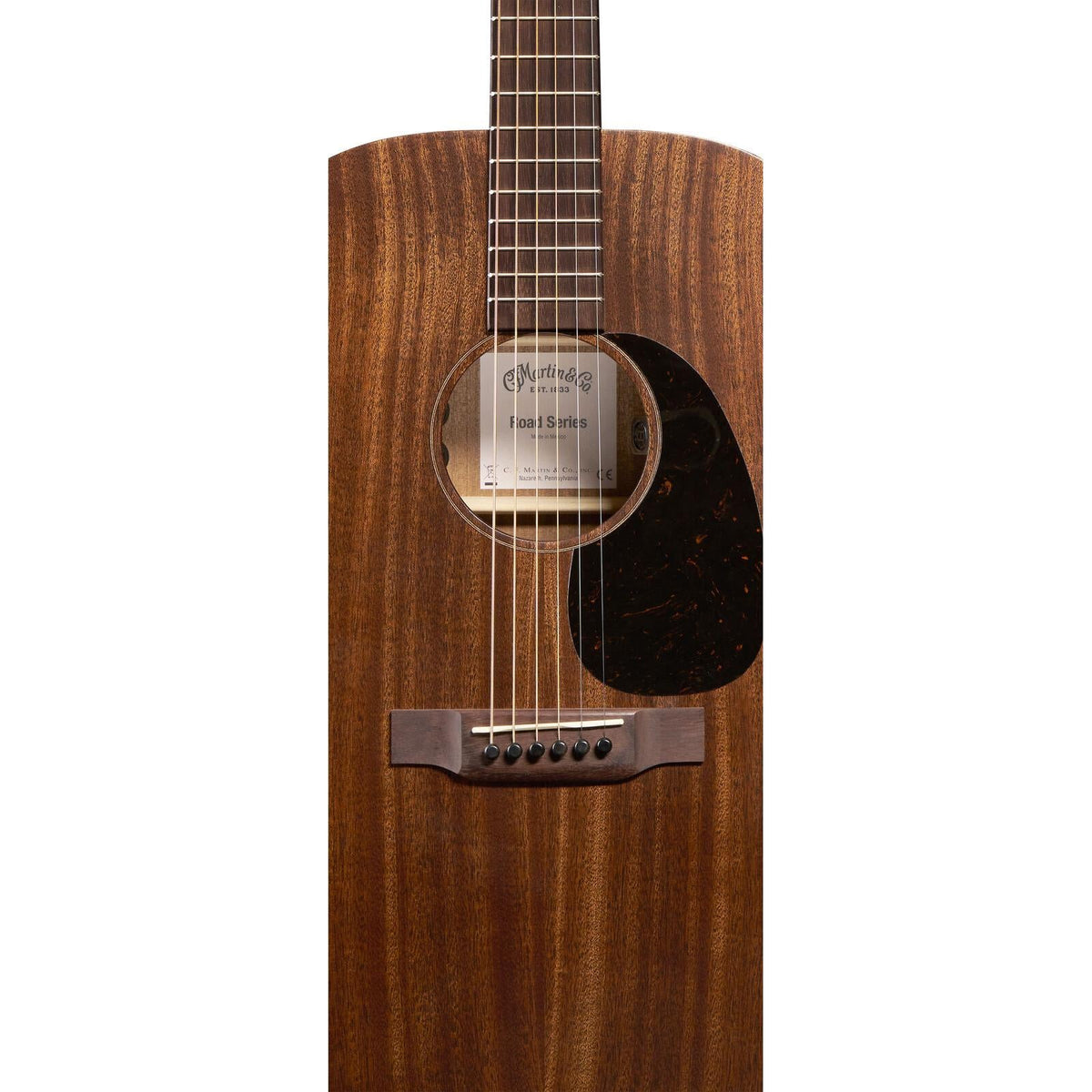 Martin Road Series D-10E Retro Sapele Acoustic-electric Guitar - Dark Mahogany