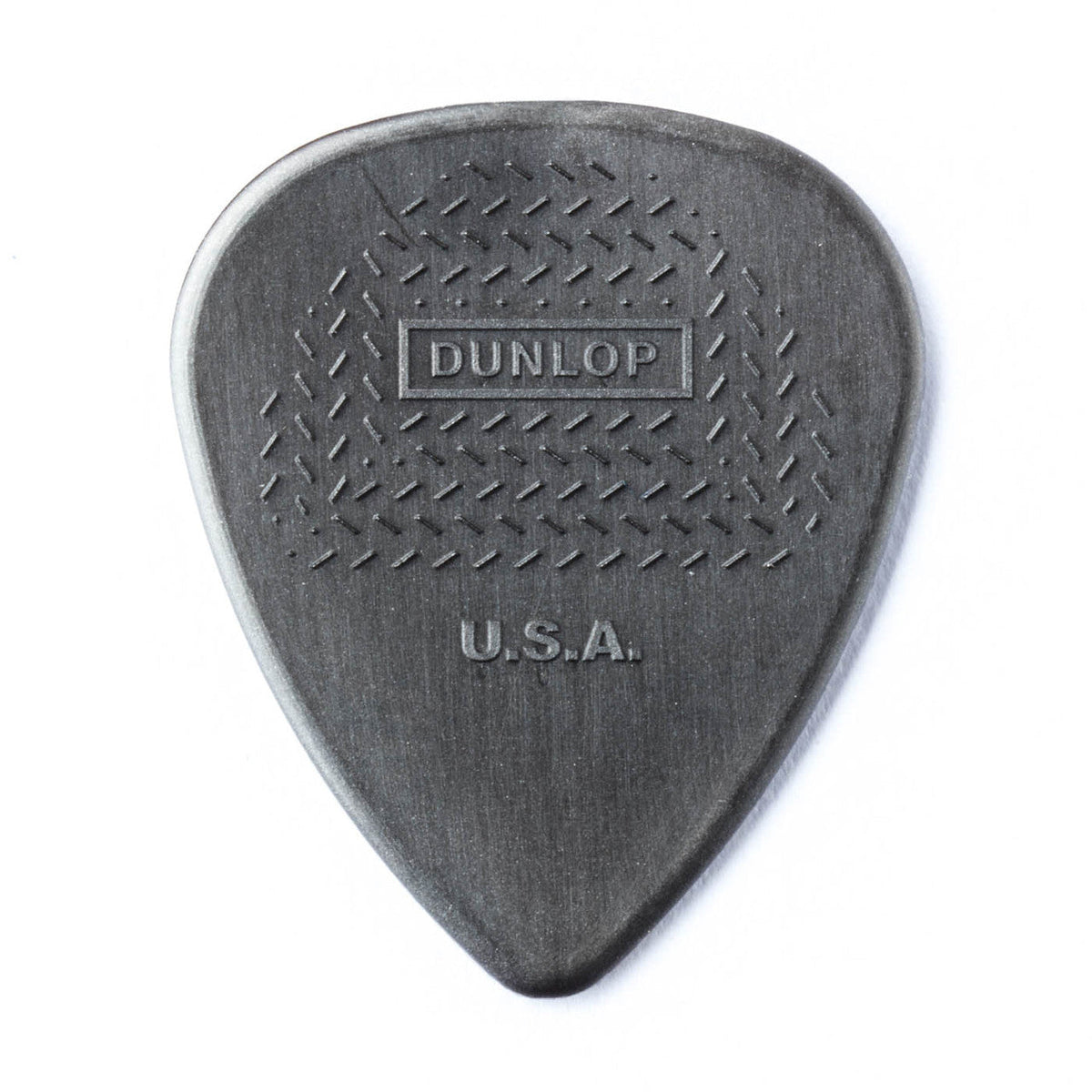 Dunlop Nylon Max-Grip Standard Guitar Picks - 1.0mm, Gray, 12-pack