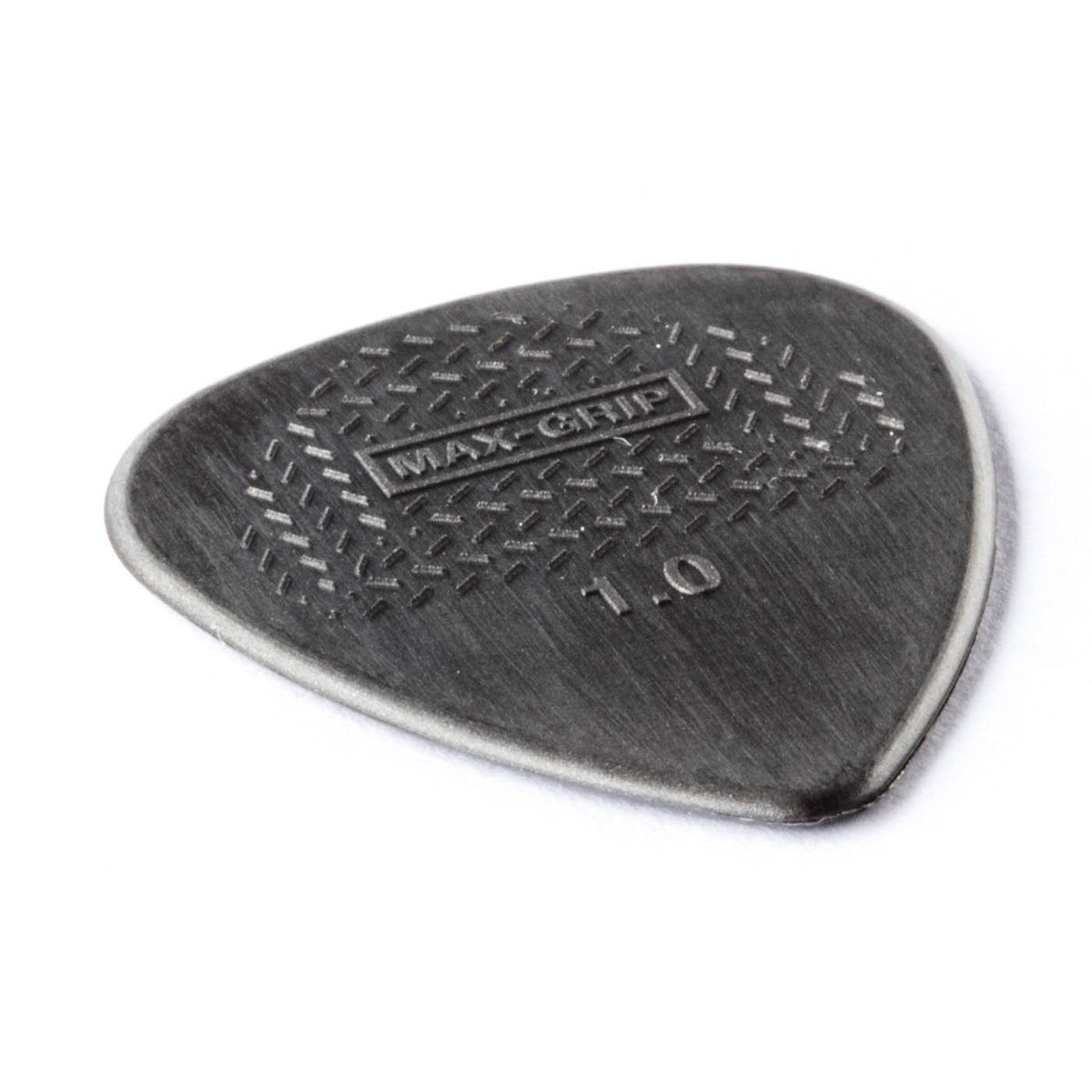 Dunlop Nylon Max-Grip Standard Guitar Picks - 1.0mm, Gray, 12-pack