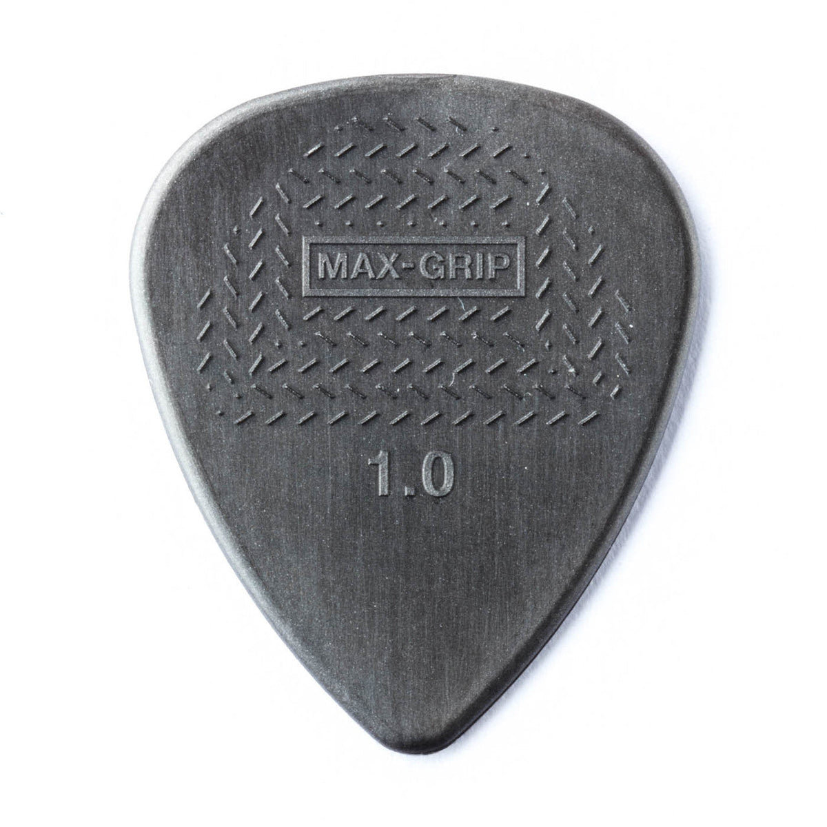 Dunlop Nylon Max-Grip Standard Guitar Picks - 1.0mm, Gray, 12-pack
