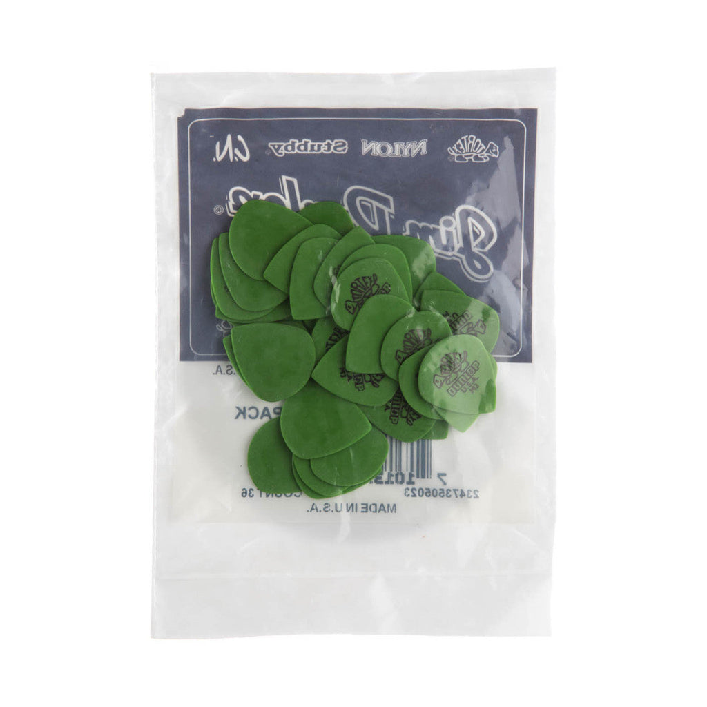 Dunlop Tortex Jazz III Guitar Picks Medium - 0.88mm, Green, 6-pack