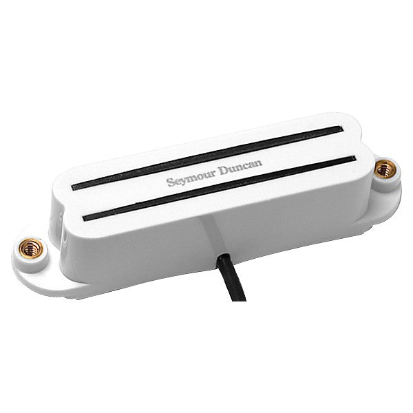 Seymour Duncan SHR-1b Hot Rails Bridge Strat Single Coil Sized Humbucker Pickup - White