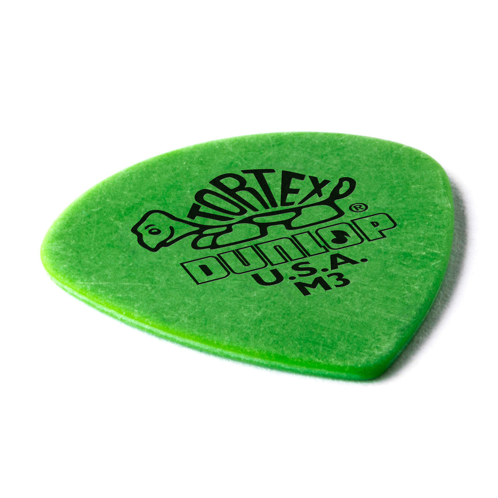 Dunlop Tortex Jazz III Guitar Picks Medium - 0.88mm, Green, 6-pack
