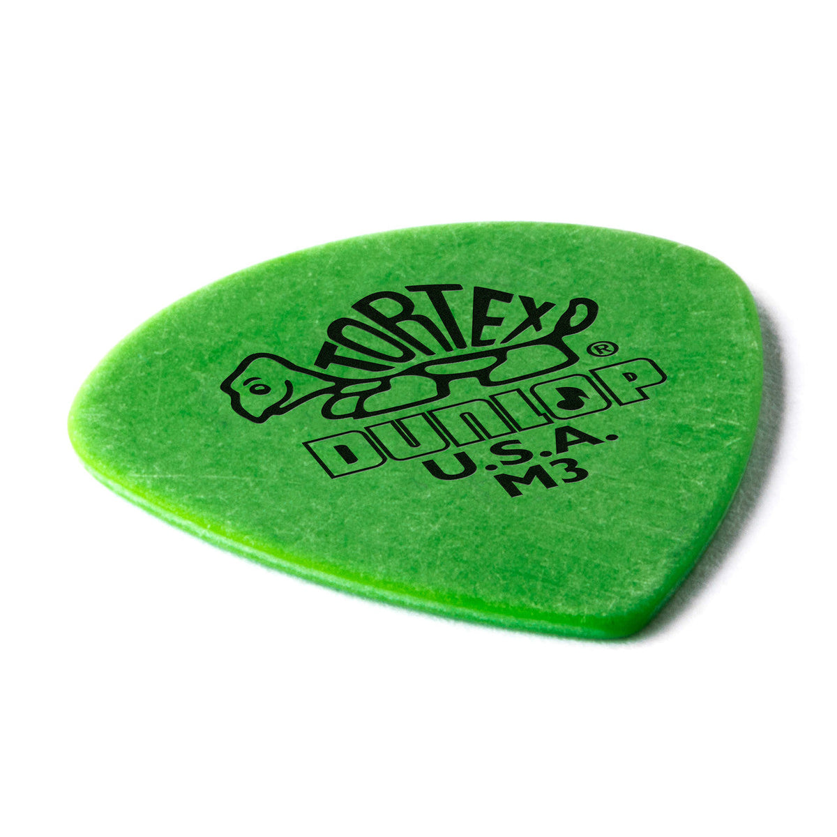 Dunlop Tortex Jazz III Guitar Picks Medium - 0.88mm, Green, 6-pack
