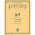 Hal Leonard – Schirmer's Library of Musical Classics - Sitt. Op. 32, Etudes for the violin