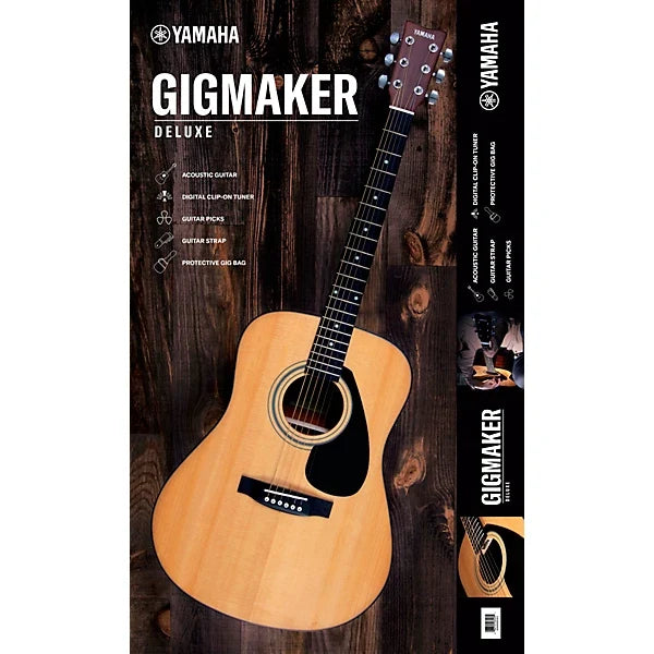 Yamaha GigMaker Deluxe Acoustic Pack - Natural
