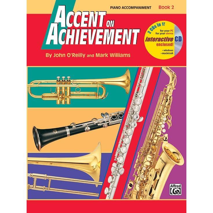 Alfred Music - Accent on Achievement Piano Accompaniment Book 2