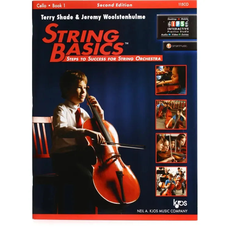 Neil A. Kjos Music - String Basics Book 1 - Cello: Steps to Success