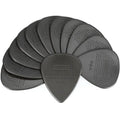 Dunlop Nylon Max-Grip Standard Guitar Picks - 1.0mm, Gray, 12-pack