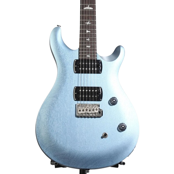 PRS SE CE 24 Standard Satin Electric Guitar - Ice Blue Metallic [BUNDLE]