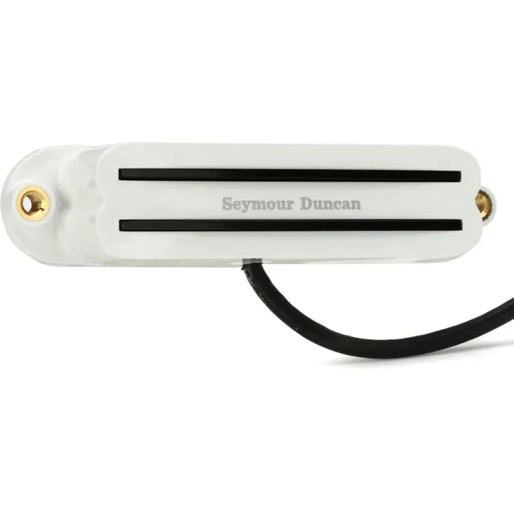 Seymour Duncan SHR-1b Hot Rails Bridge Strat Single Coil Sized Humbucker Pickup - White