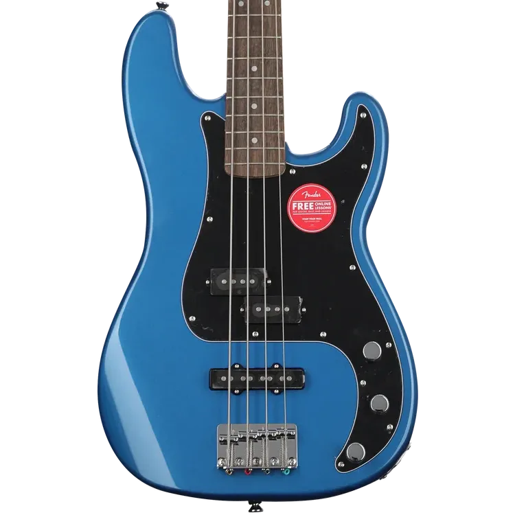Squier Affinity Series Precision Bass PJ Guitar - Lake Placid Blue