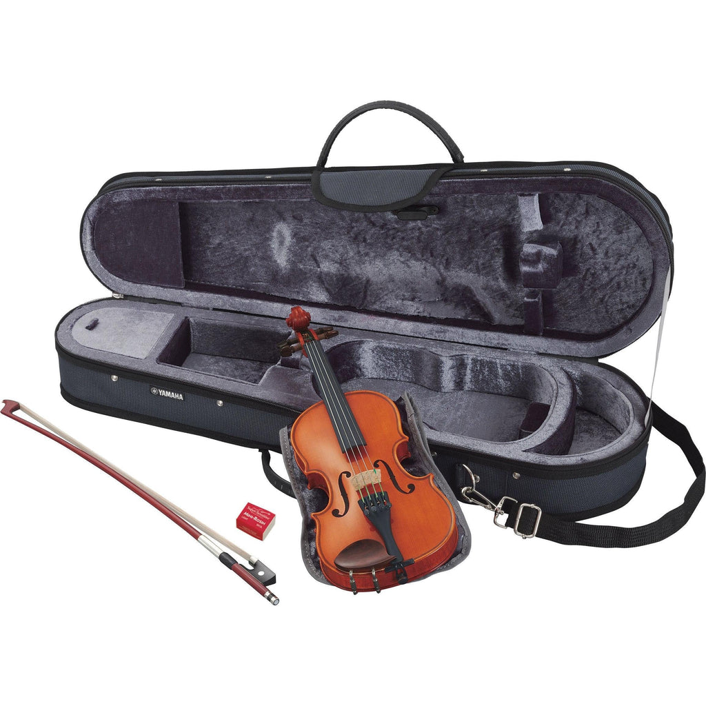 Yamaha AV5-SC 1/2-size Student Violin Outfit with Glasser Bow, Prelude Strings, and Lightweight Case