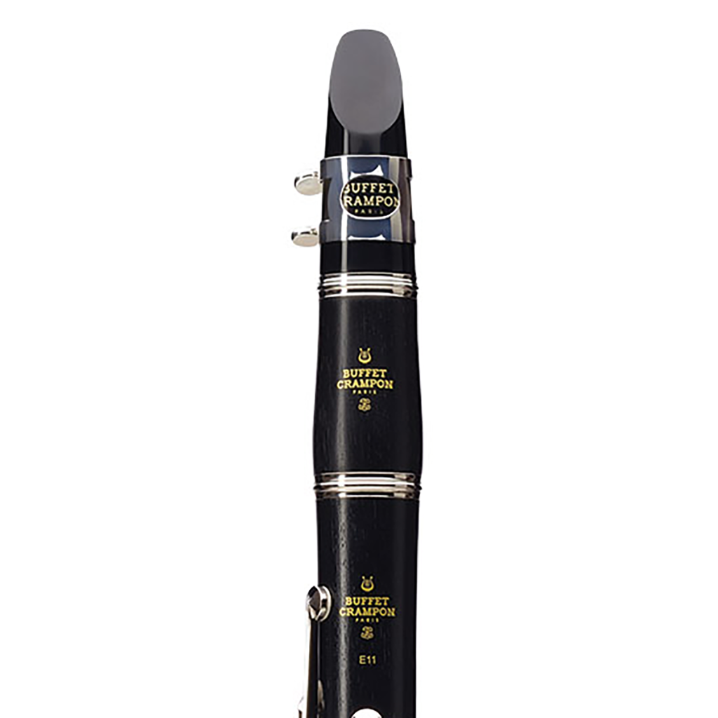 Buffet Crampon E-11 Intermediate Bb Wood Clarinet with Silver-plated Keys