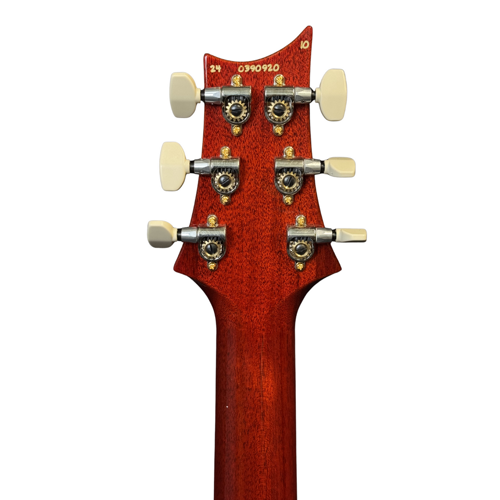 PRS Custom 24 Electric Guitar with Pattern Thin Neck - McCarty Sunburst 10-Top