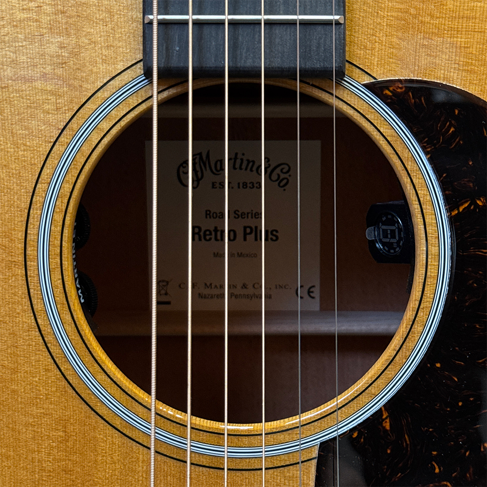 Martin DE Retro Plus Mahogany Road Series Acoustic-electric Guitar - Natural Aging Toner (2025)