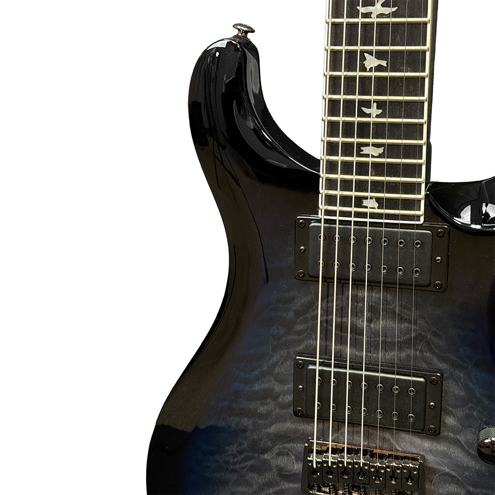 PRS SE Mark Holcomb SVN Signature 7-string Electric Guitar - Holcomb Blue Burst