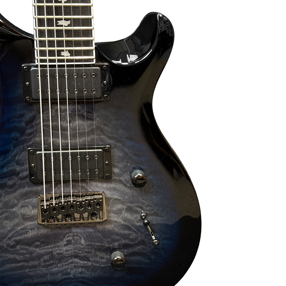 PRS SE Mark Holcomb SVN Signature 7-string Electric Guitar - Holcomb Blue Burst