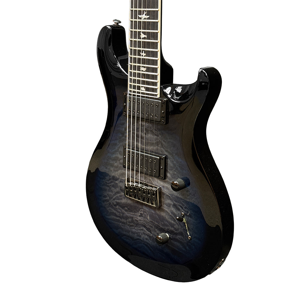 PRS SE Mark Holcomb SVN Signature 7-string Electric Guitar - Holcomb Blue Burst