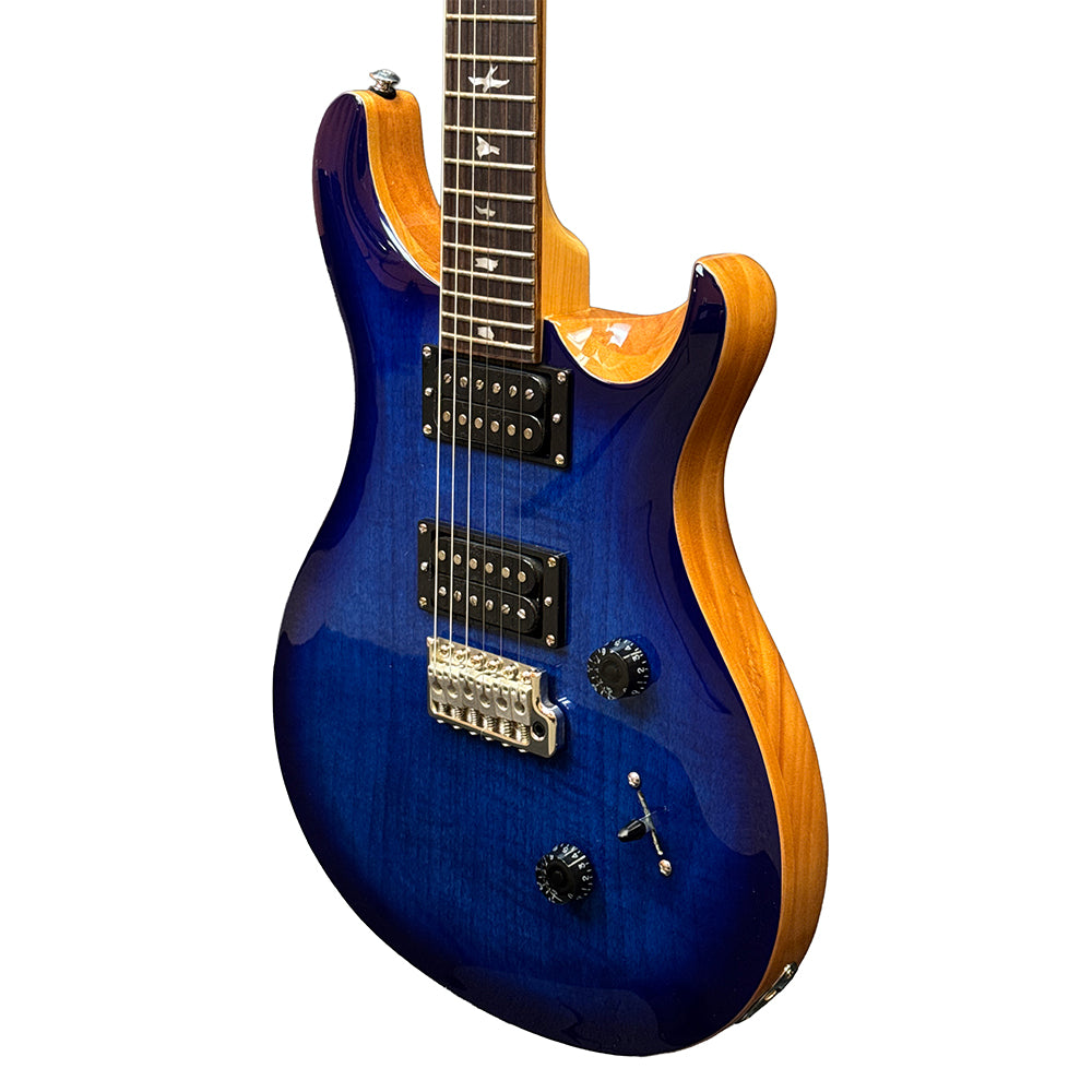 PRS SE Custom 24 Electric Guitar - Faded Blue Burst