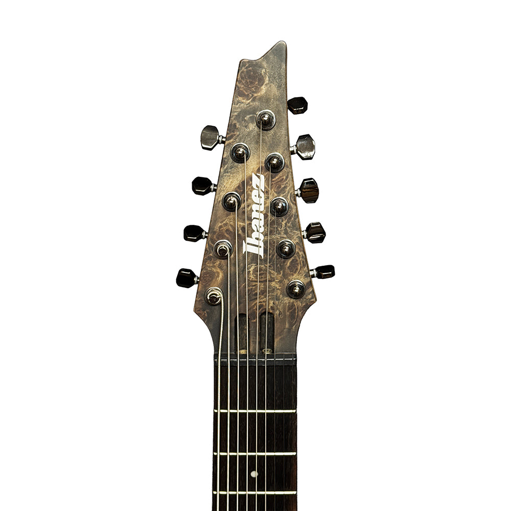 Ibanez Axe Design Lab RG9PB 9-string Electric Guitar - Transparent Gray Flat