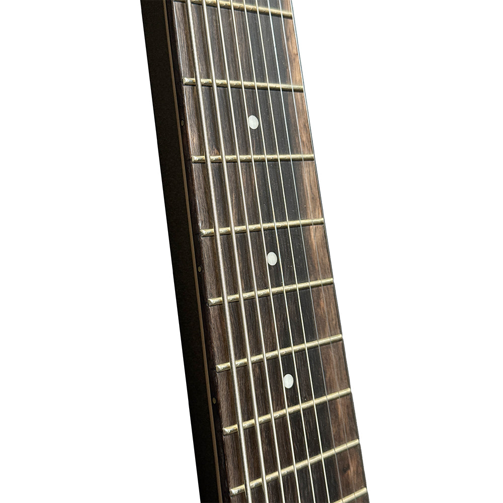 Ibanez Axe Design Lab RG9PB 9-string Electric Guitar - Transparent Gray Flat