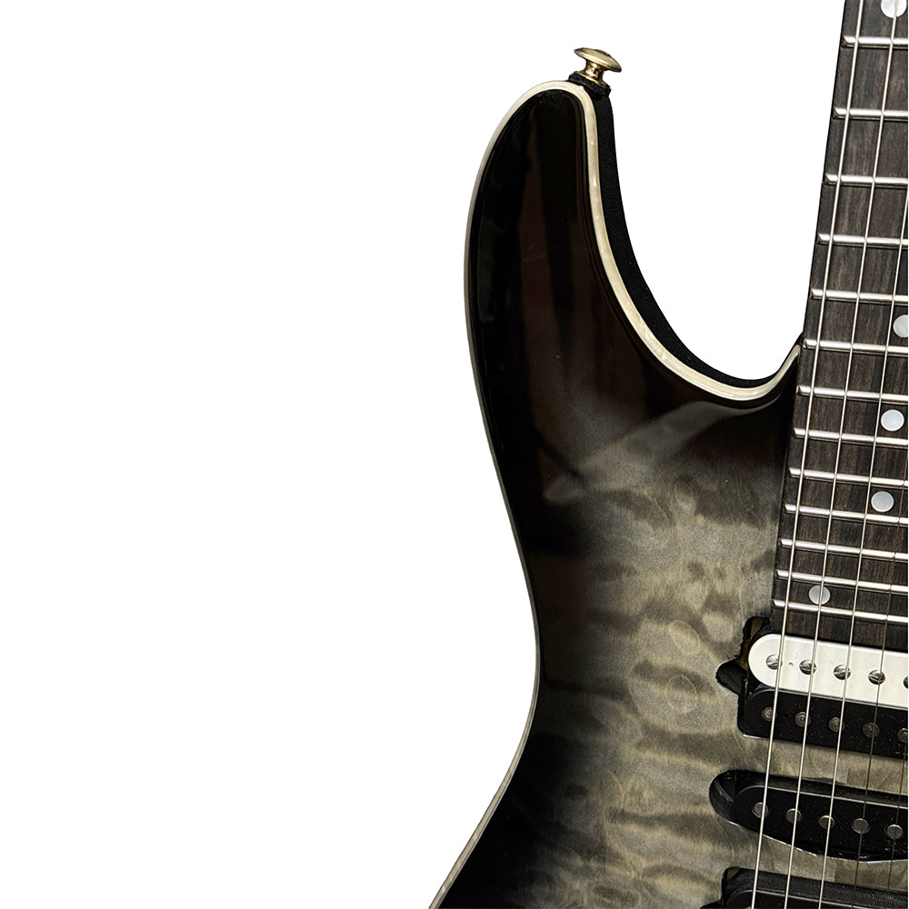 Ibanez Premium AZ47P1QM Electric Guitar - Black Ice Burst