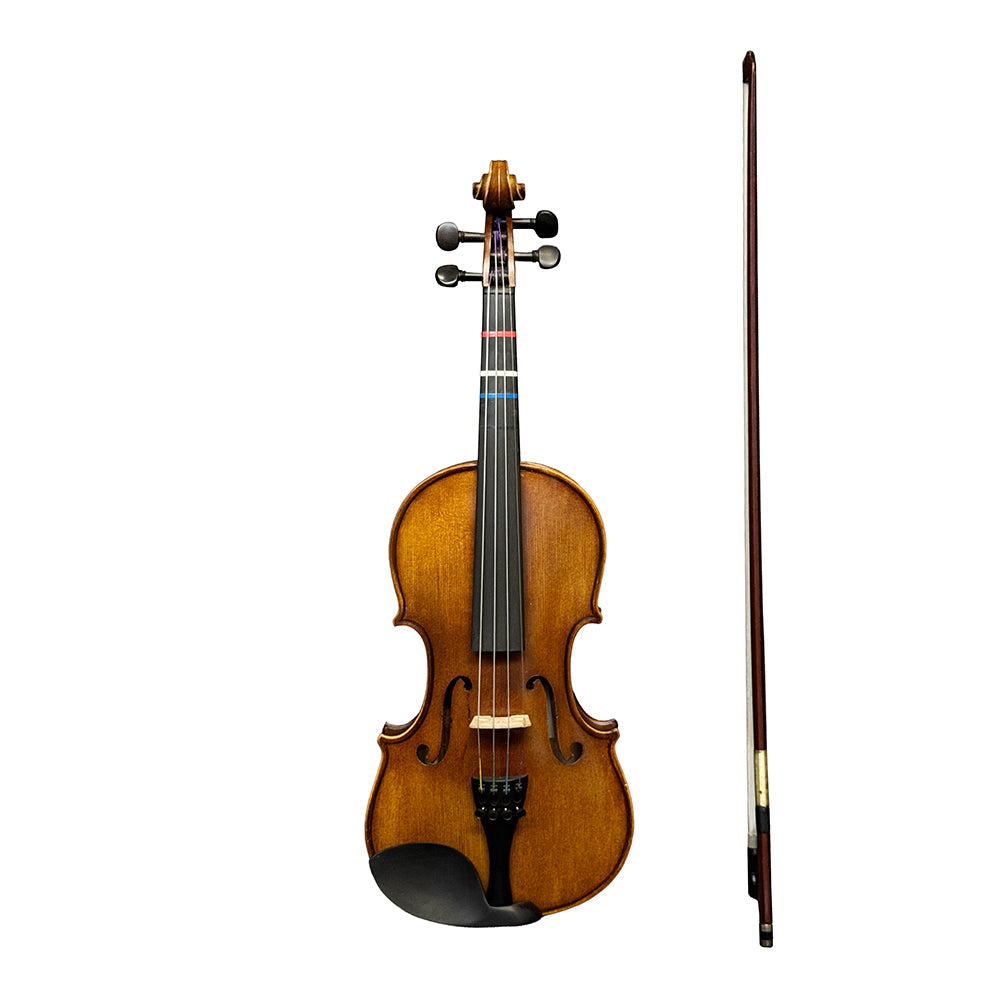 SofiaMari Used Violin Outfit Hand-Carved - 1/2 Size