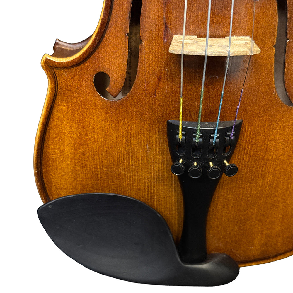 SofiaMari Used Violin Outfit Hand-Carved - 1/2 Size