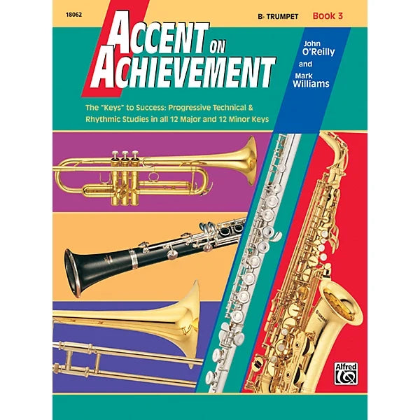Alfred Music - Accent on Achievement Bb Trumpet Book 3