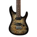 Ibanez Premium AZ427P1PB 7-string Electric Guitar - Charcoal Black Burst