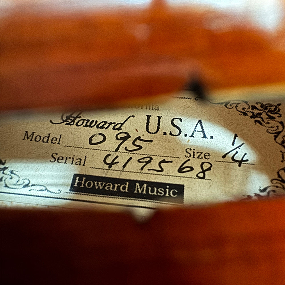 Howard Music U.S.A Used VL95 Violin Outfits - 1/4 Size