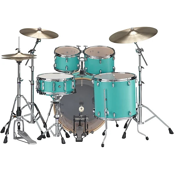 Yamaha SBP2F50 Stage Custom Birch 5-piece Shell Pack - Matte Surf Green