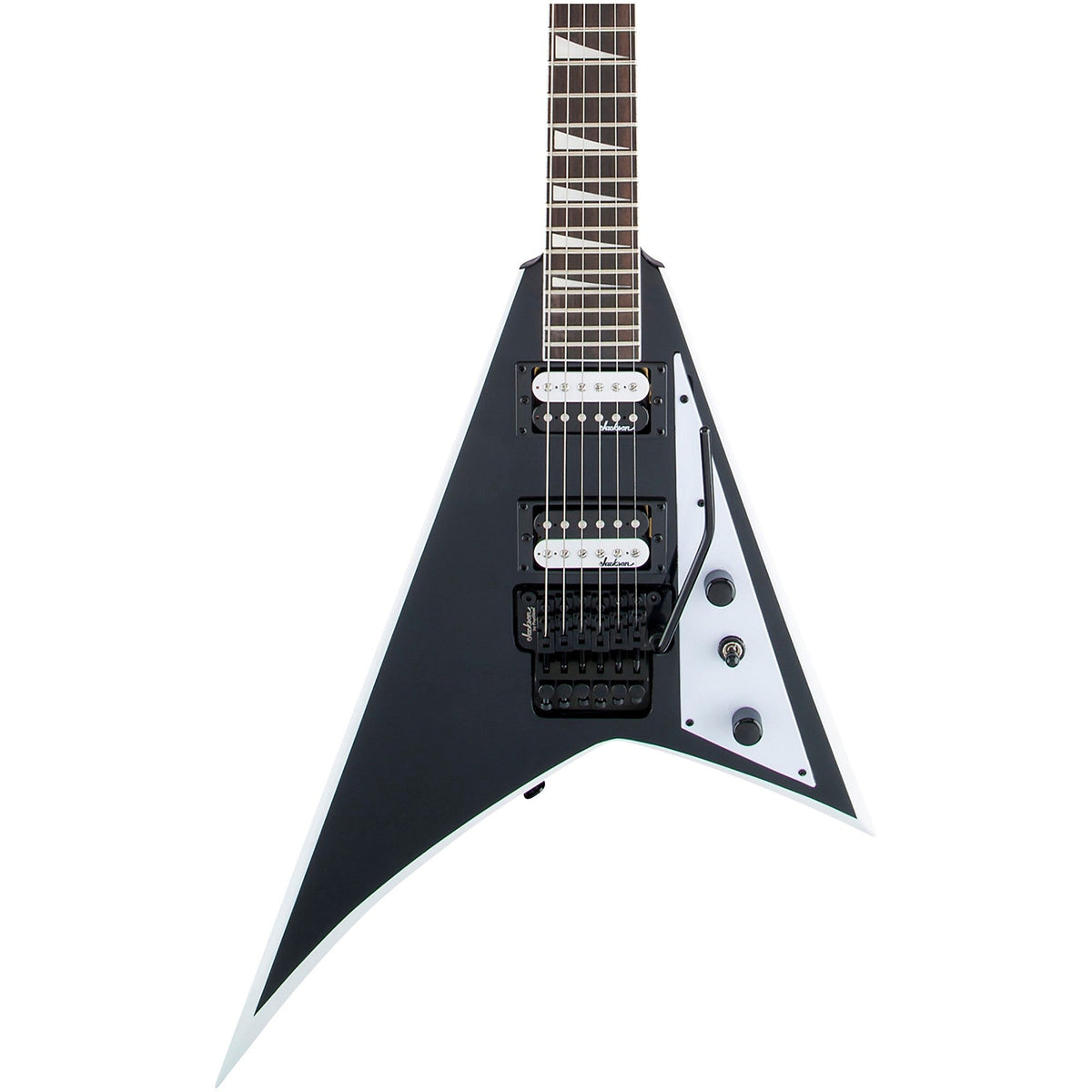 Jackson Rhoads JS32 Electric Guitar - Black with White Bevels