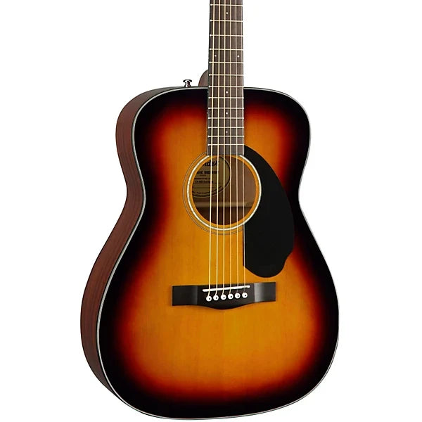 Fender CC-60S Concert Acoustic Guitar - 3-color Sunburst