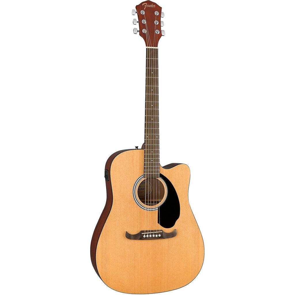 Fender FA-125CE Dreadnought Acoustic-Electric Guitar- Natural