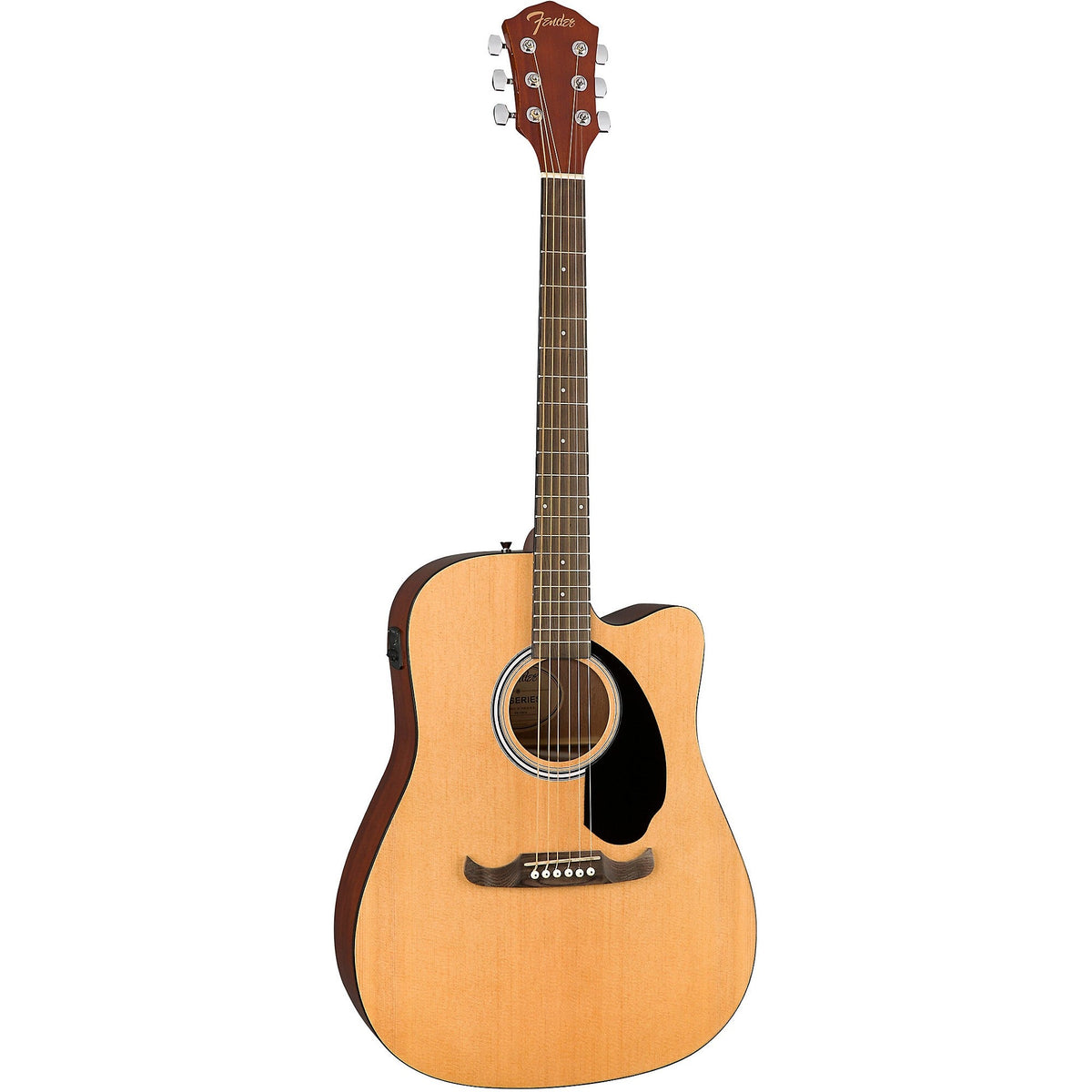 Fender FA-125CE Dreadnought Acoustic-Electric Guitar- Natural