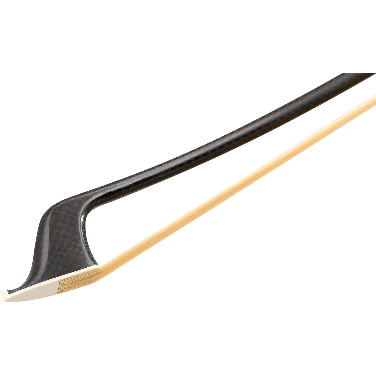 Otto Musica  Two Star Woven Carbon Fiber Bass Bow Full Size Round