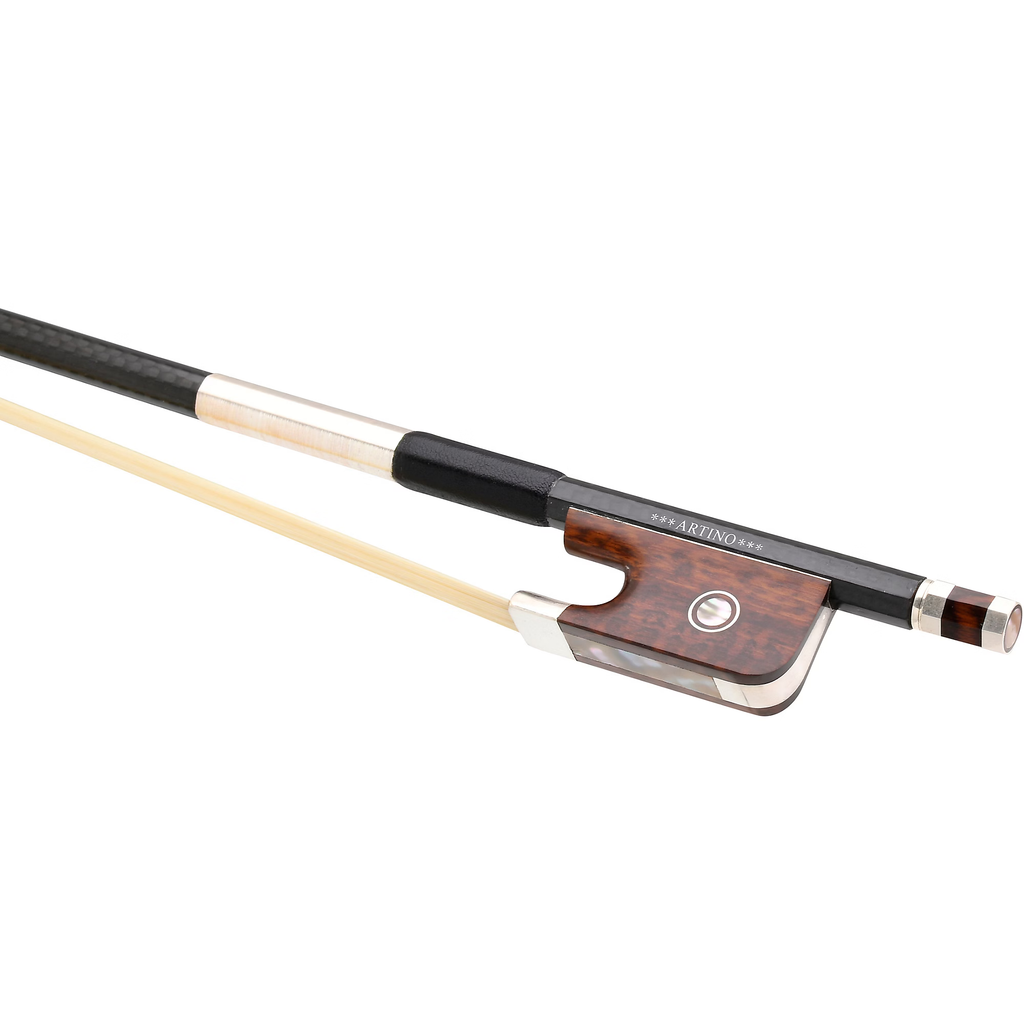 Otto Musica Artino Three Star Deluxe Carbon Fiber Cello Bow (BF3344)