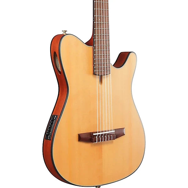 Ibanez FRH10N Thinline Nylon Acoustic-electric Guitar - Natural