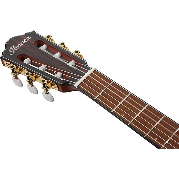 Ibanez FRH10N Thinline Nylon Acoustic-Electric Guitar -  Indigo Blue Metallic Flat